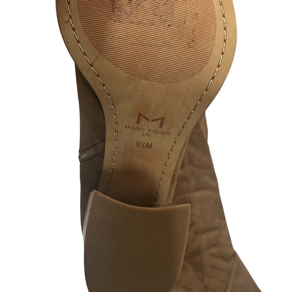 Marc Fisher LTD Over-the-Knee Suede Boots Size 9.5M - Picture 6 of 10